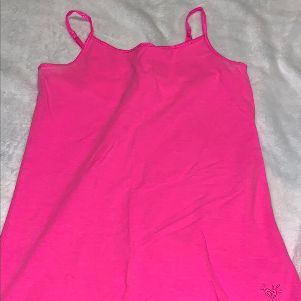 NEON PINK TANK
